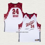 Kobe Bryant NO 24 Camiseta Los Angeles Lakers All Star 2007 Blanco