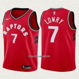 Kyle Lowry NO 7 Camiseta Nino Toronto Raptors Icon 2017-18 Rojo