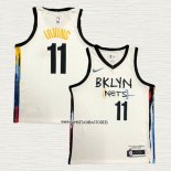 Kyrie Irving NO 11 Camiseta Brooklyn Nets Ciudad 2020-21 Blanco