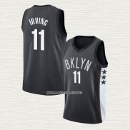 Kyrie Irving NO 11 Camiseta Brooklyn Nets Statement Negro