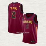 Kyrie Irving NO 2 Camiseta Cleveland Cavaliers Icon 2018 Rojo