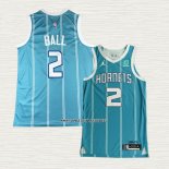 LaMelo Ball NO 2 Camiseta Charlotte Hornets Icon Autentico 2020-21 Verde