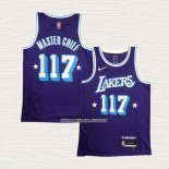 NO 117 Camiseta Los Angeles Lakers x X-BOX Master Chief Violeta