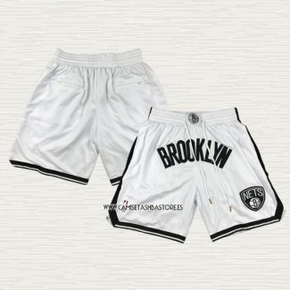 Pantalone Brooklyn Nets Just Don Blanco2