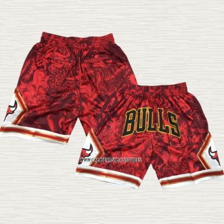 Pantalone Chicago Bulls Special Year Of The Tiger Rojo