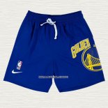 Pantalone Golden State Warriors Just Don Big Logo Azul