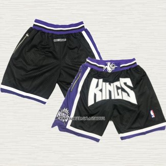 Pantalone Sacramento Kings 1998-99 Negro