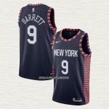 RJ Barrett NO 9 Camiseta New York Knicks Ciudad Edition 2019-20 Azul