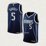 Tyler Dorsey NO 5 Camiseta Dallas Mavericks Statement 2022-23 Azul